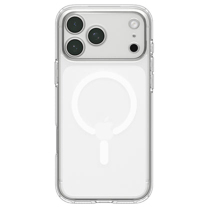 Custodia MagSafe per Apple iPhone 18 Pro Max / 17 Pro Max, Spigen, Ultra Hybrid, Bianco Satinato ACS12124