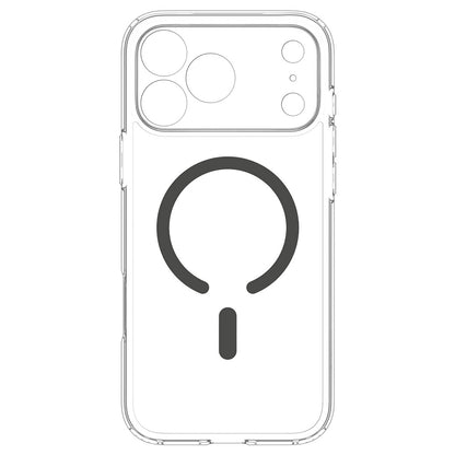Custodia MagSafe per Apple iPhone 18 Pro Max / 17 Pro Max, Spigen, Ultra Hybrid, Grigio Trasparente ACS12119