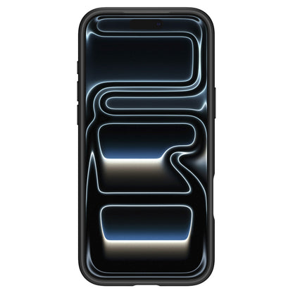 Custodia MagSafe per Apple iPhone 18 Pro Max / 17 Pro Max, Spigen, Ultra Hybrid, Nera Arancione Satinata ACS12125