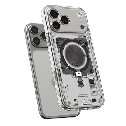 Custodia MagSafe per Apple iPhone 18 Pro Max / 17 Pro Max, Spigen, Ultra Hybrid Neo One, Trasparente ACS12129