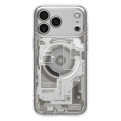 Custodia MagSafe per Apple iPhone 18 Pro Max / 17 Pro Max, Spigen, Ultra Hybrid Neo One, Trasparente ACS12129