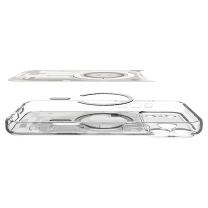 Custodia MagSafe per Apple iPhone 18 Pro Max / 17 Pro Max, Spigen, Ultra Hybrid Zero One, Bianca ACS12126