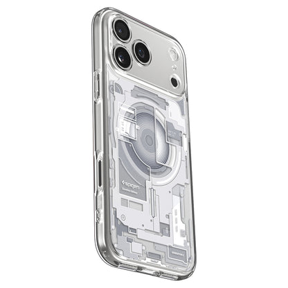 Custodia MagSafe per Apple iPhone 18 Pro Max / 17 Pro Max, Spigen, Ultra Hybrid Zero One, Bianca ACS12126