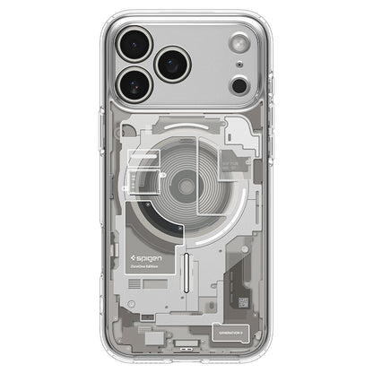 Custodia MagSafe per Apple iPhone 18 Pro Max / 17 Pro Max, Spigen, Ultra Hybrid Zero One, Grigio ACS12127