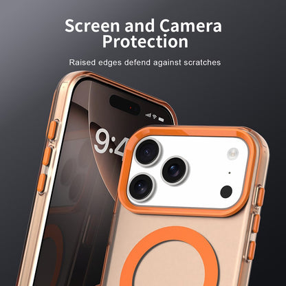 Custodia MagSafe per Apple iPhone 18 Pro Max / 17 Pro Max, Techsuit, CandyCase, Arancione