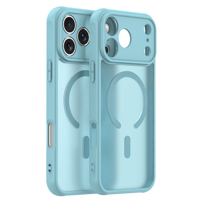 Custodia MagSafe per Apple iPhone 18 Pro Max / 17 Pro Max, Techsuit, HaloFrost II, Verde Chiaro