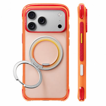Custodia MagSafe per Apple iPhone 18 Pro Max / 17 Pro Max, Torras, O3 Air Core, Arancione