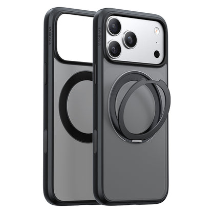 Custodia MagSafe per Apple iPhone 18 Pro Max / 17 Pro Max, Torras, Ostand O1 Guardian, Nera