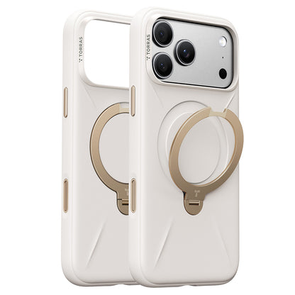 Custodia MagSafe per Apple iPhone 18 Pro Max / 17 Pro Max, Torras, QPRO Silicone, Bianca