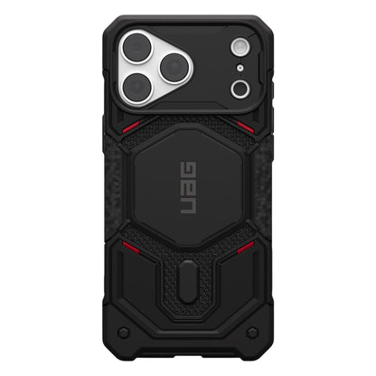 Custodia MagSafe per Apple iPhone 18 Pro Max / 17 Pro Max, Urban Armor Gear Kevlar, Monarch Pro, Nera