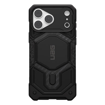 Custodia MagSafe per Apple iPhone 18 Pro Max / 17 Pro Max, Urban Armor Gear, Monarch Pro Carbon, Nera