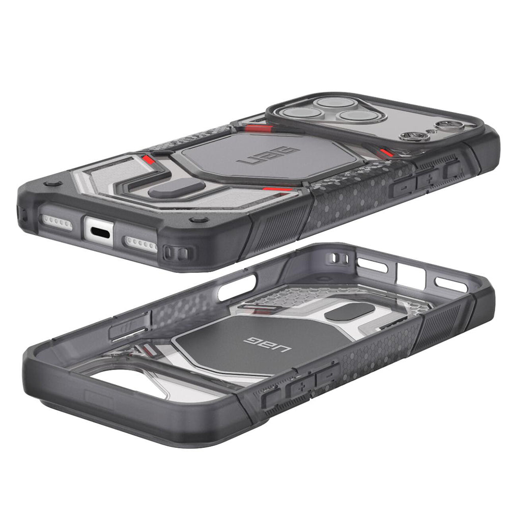 Custodia MagSafe per Apple iPhone 18 Pro Max / 17 Pro Max, Urban Armor Gear, Monarch Pro, Grigio Chiaro