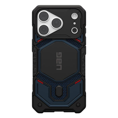 Custodia MagSafe per Apple iPhone 18 Pro Max / 17 Pro Max, Urban Armor Gear, Monarch Pro Kevlar, Blu Navy