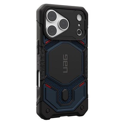 Custodia MagSafe per Apple iPhone 18 Pro Max / 17 Pro Max, Urban Armor Gear, Monarch Pro Kevlar, Blu Navy