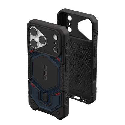 Custodia MagSafe per Apple iPhone 18 Pro Max / 17 Pro Max, Urban Armor Gear, Monarch Pro Kevlar, Blu Navy