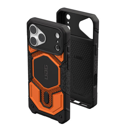 Custodia MagSafe per Apple iPhone 18 Pro Max / 17 Pro Max, Urban Armor Gear, Monarch Pro Kevlar, Arancione