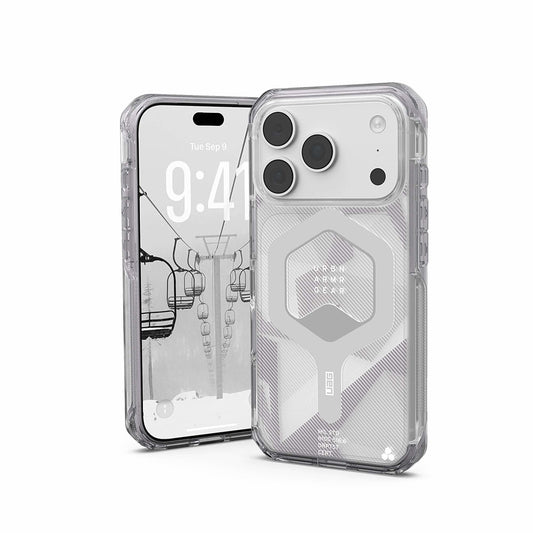 Custodia MagSafe per Apple iPhone 18 Pro Max / 17 Pro Max, Urban Armor Gear, Plyo, Argento