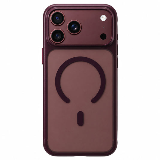 Custodia MagSafe per Apple iPhone 18 Pro Max, Blueo, APE Anti-Drop, bordeaux