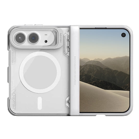 Custodia MagSafe per Apple iPhone Duo, Nillkin, Iceblade Prop, grigia