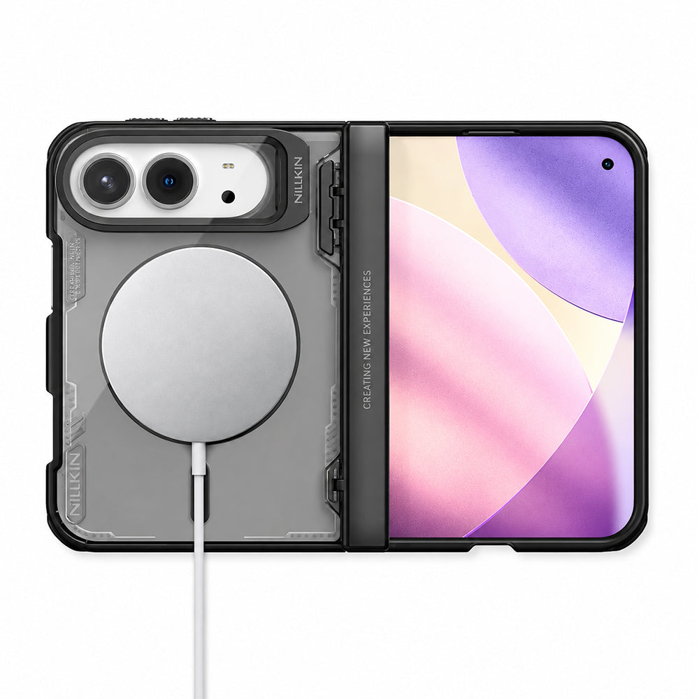 Custodia MagSafe per Apple iPhone Duo, Nillkin, Iceblade Prop, nera