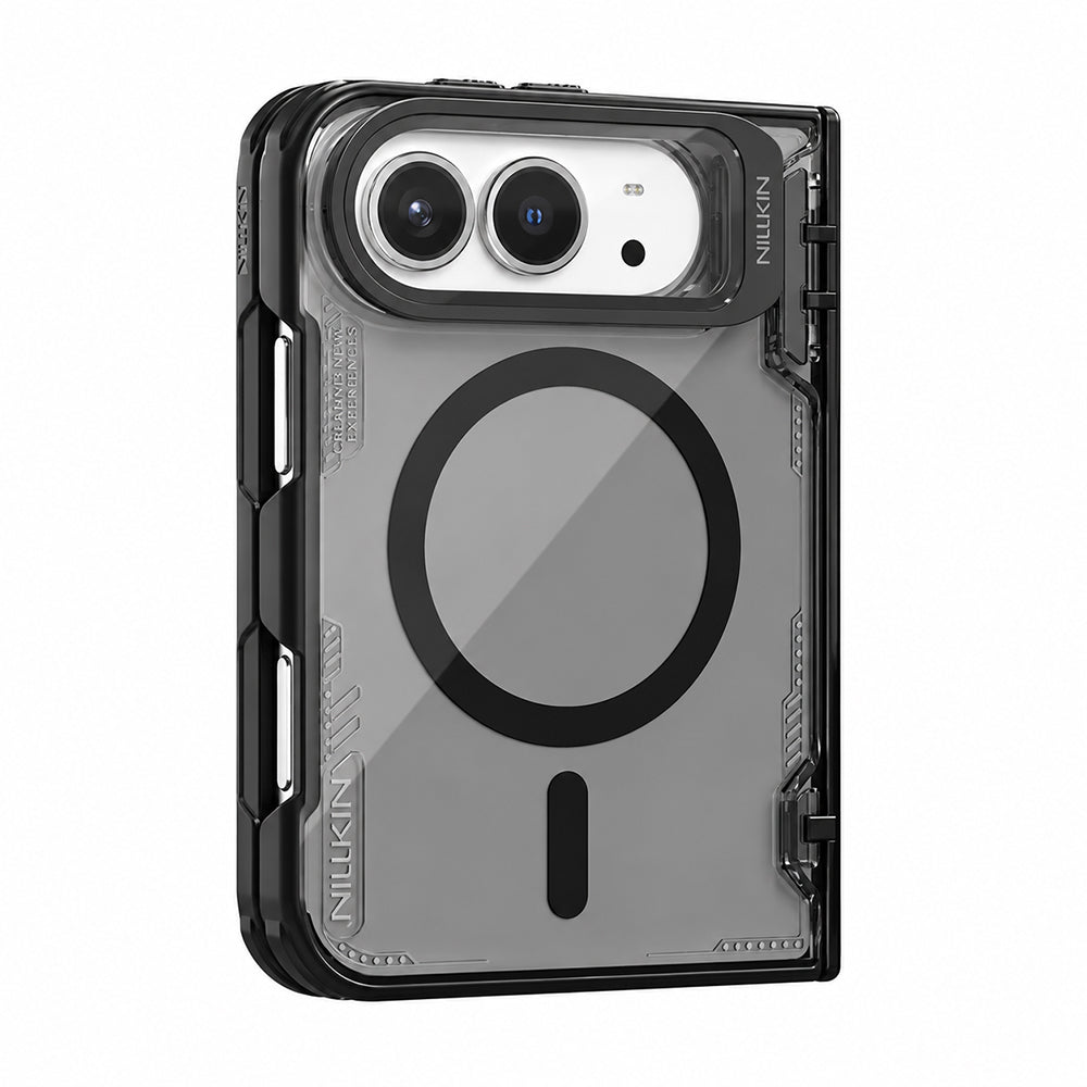 Custodia MagSafe per Apple iPhone Duo, Nillkin, Iceblade Prop, nera