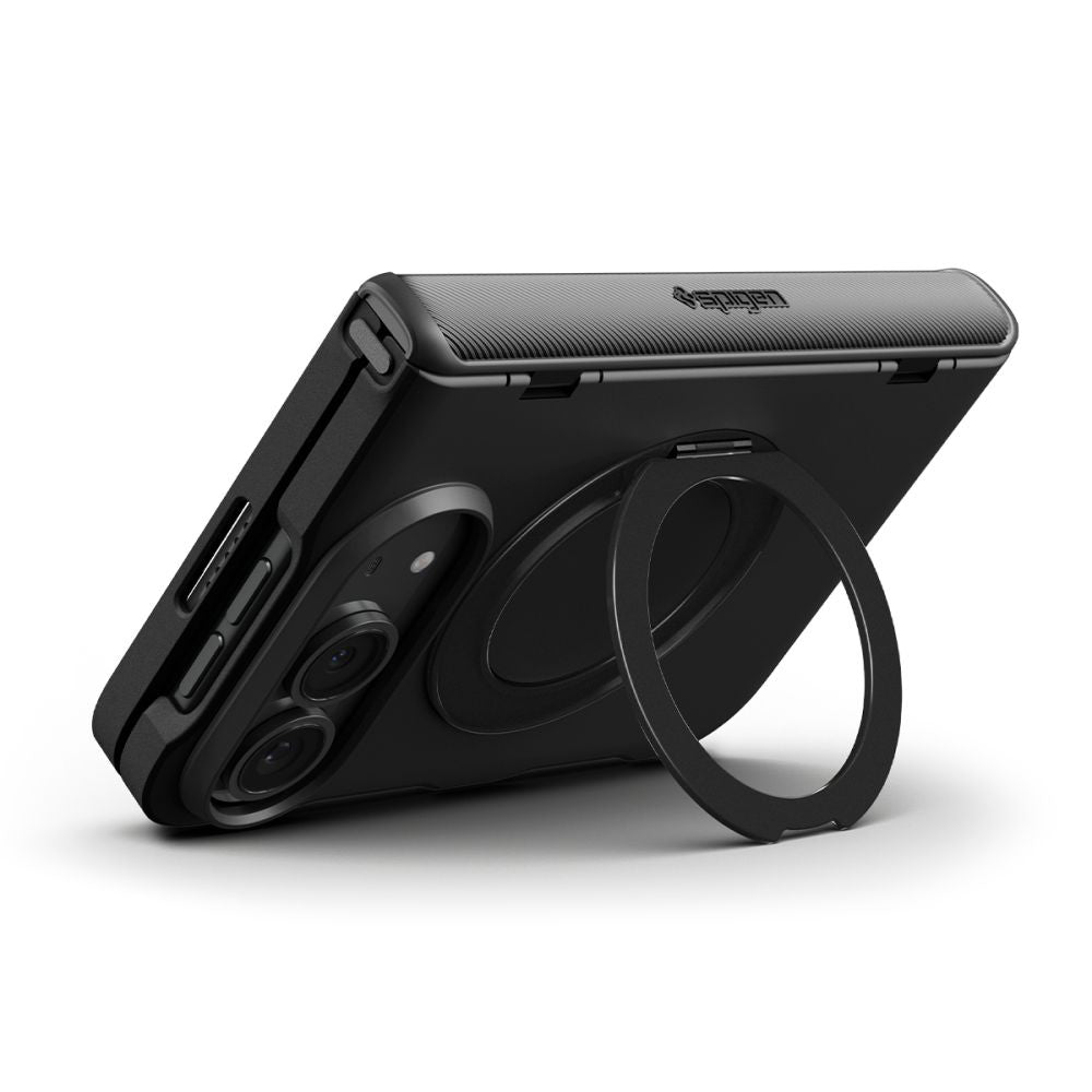 Custodia MagSafe per Apple iPhone Duo, Spigen, Slim Armor Pro S, nera ACS11780