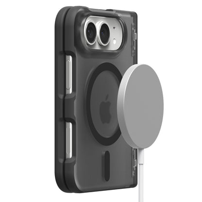 Custodia MagSafe per Apple iPhone Duo, Spigen, Ultra Hybrid Pro, nera satinata ACS11689
