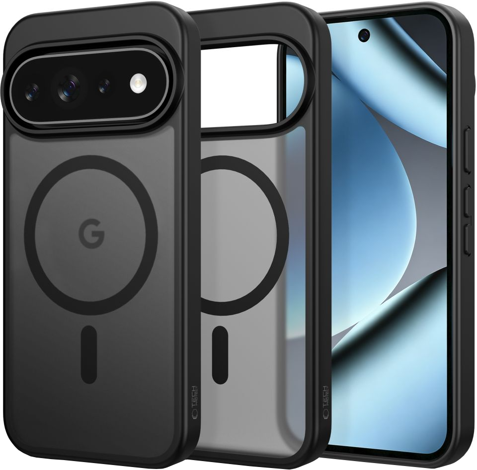MagSafe Case for Google Pixel 11 Pro XL / 10 Pro XL / 9 Pro XL, Tech-Protect, Magmat, Matte Black