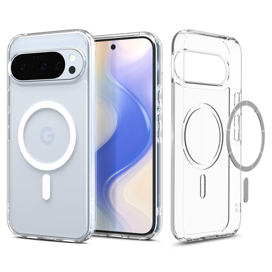Custodia MagSafe per Google Pixel 10 Pro / 10, Spigen, Ultra Hybrid, Bianca