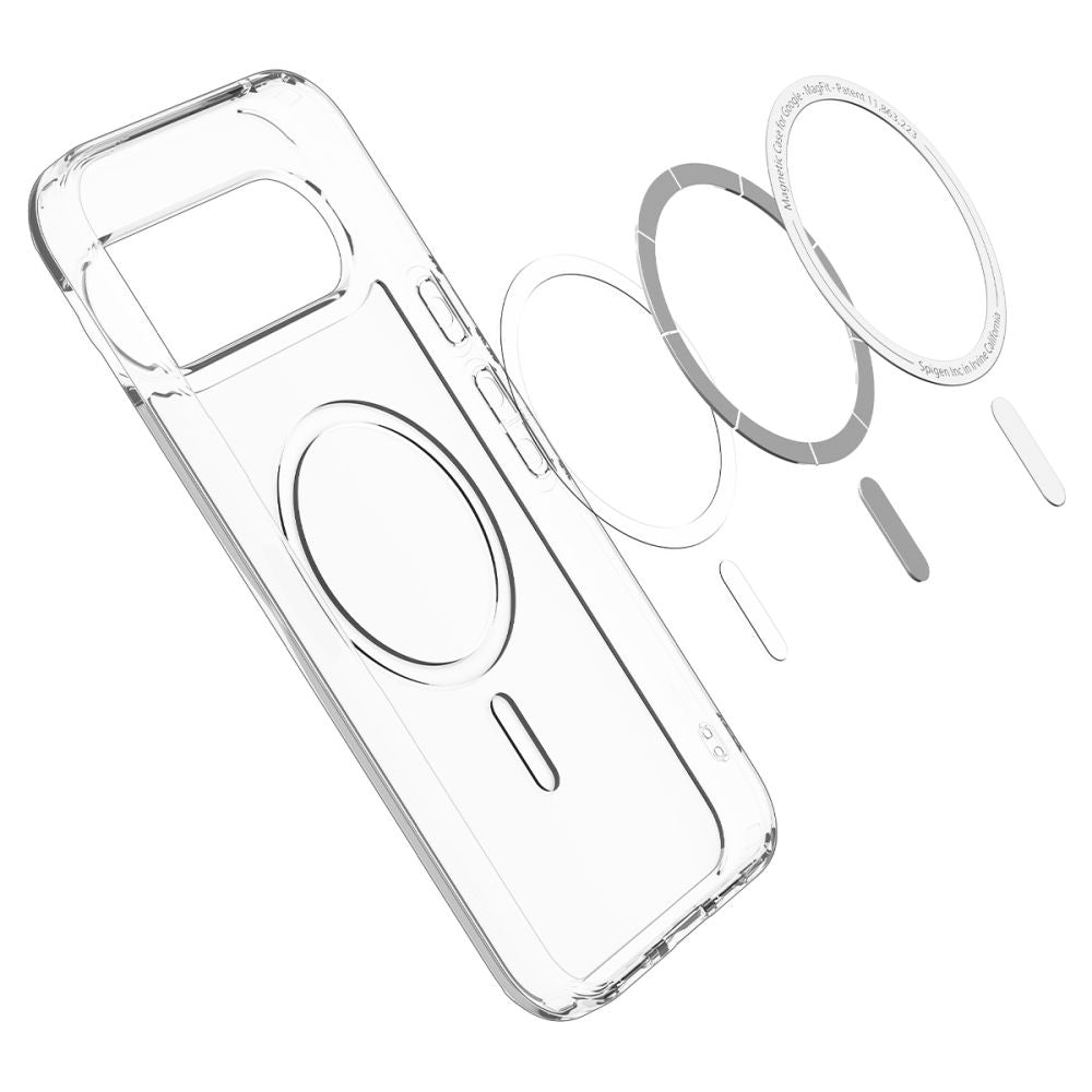 Custodia MagSafe per Google Pixel 10 Pro / 10, Spigen, Ultra Hybrid, Bianca