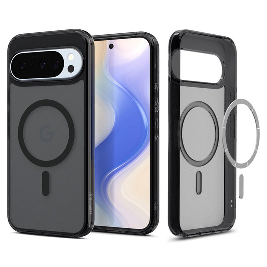 Custodia MagSafe per Google Pixel 10 Pro / 10, Spigen, Ultra Hybrid, Nera Satinata ACS09703