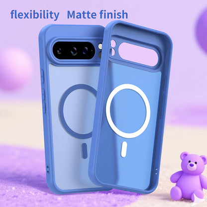 Custodia MagSafe per Google Pixel 10 Pro, Techsuit, HaloFrost II, Blu