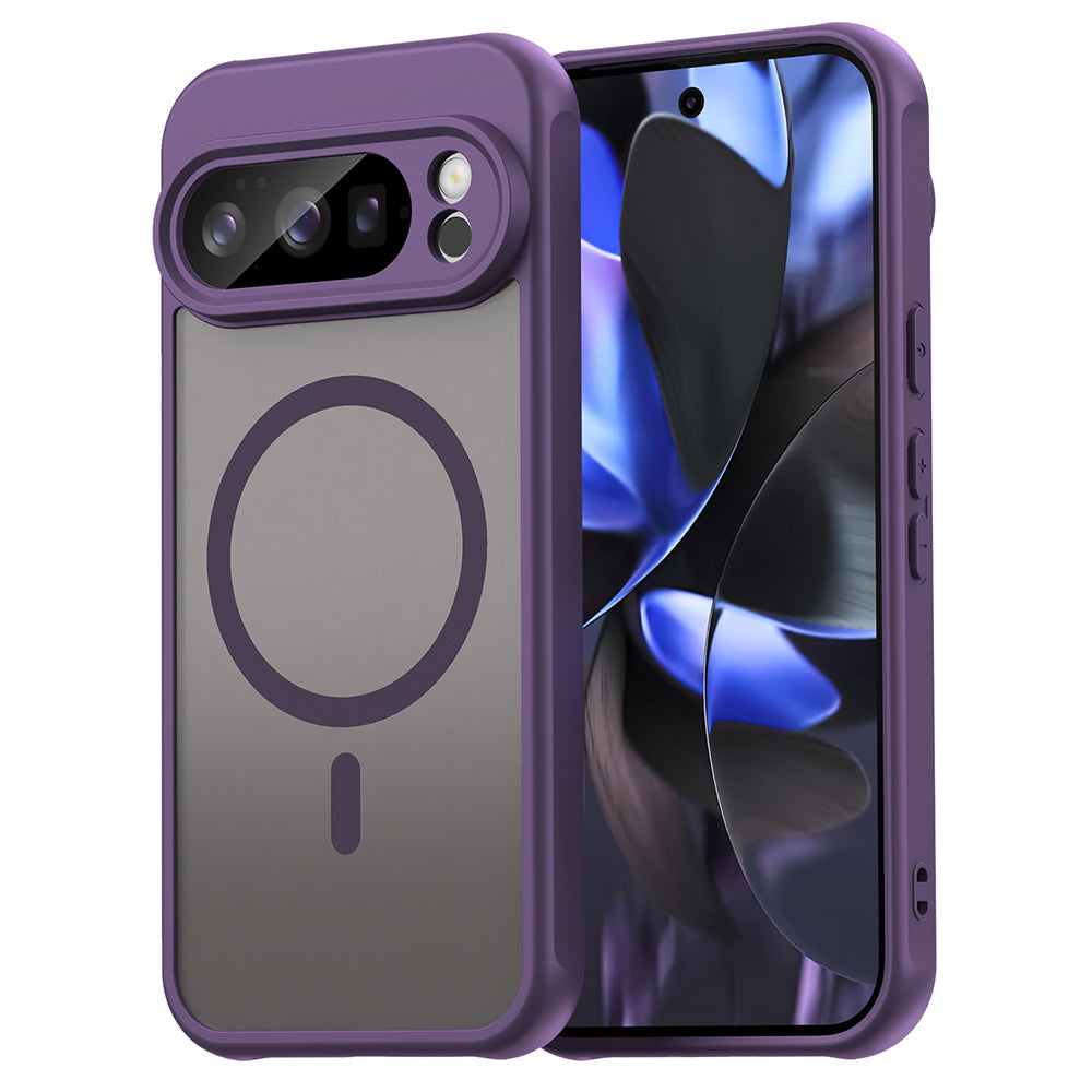 Custodia MagSafe per Google Pixel 10 Pro, Techsuit, HaloFrost II, Viola