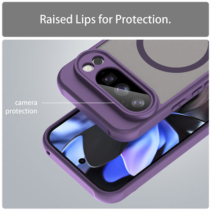 Custodia MagSafe per Google Pixel 10 Pro, Techsuit, HaloFrost II, Viola