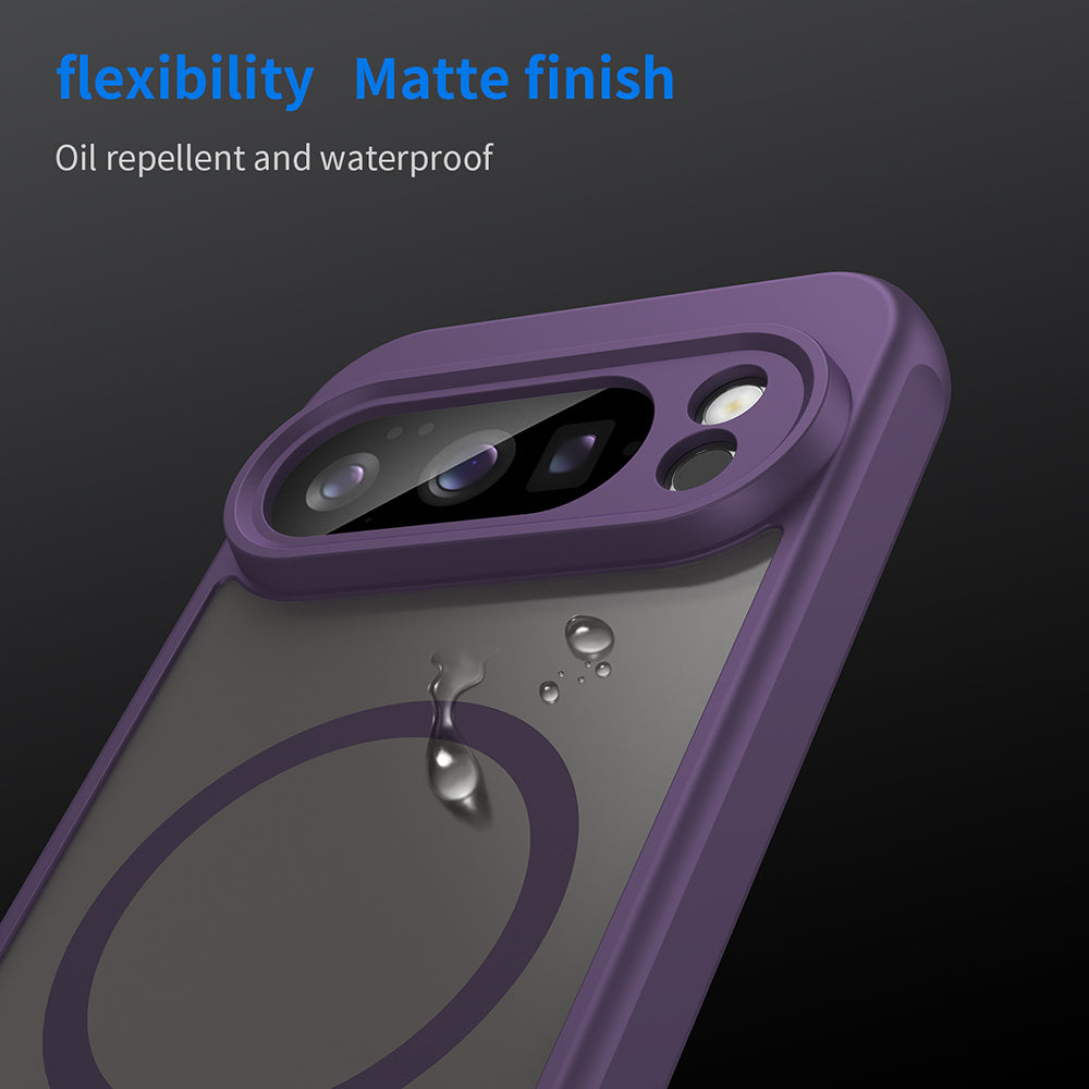 Custodia MagSafe per Google Pixel 10 Pro, Techsuit, HaloFrost II, Viola