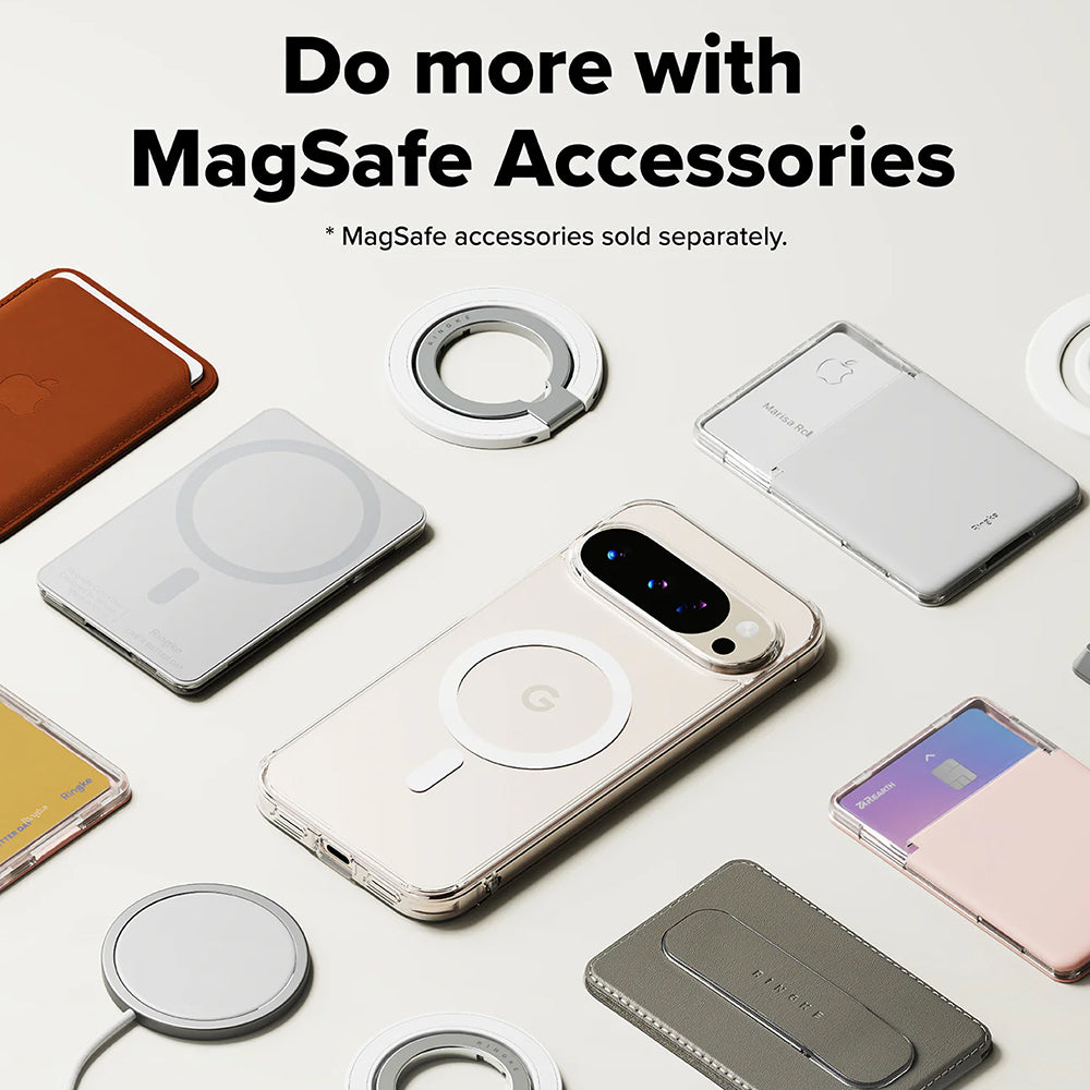 Custodia MagSafe per Google Pixel 10 Pro XL, Ringke, Fusion, Trasparente