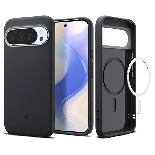 Custodia MagSafe per Google Pixel 10 Pro XL, Spigen, Caseology Nano Pop, Nera ACS09736