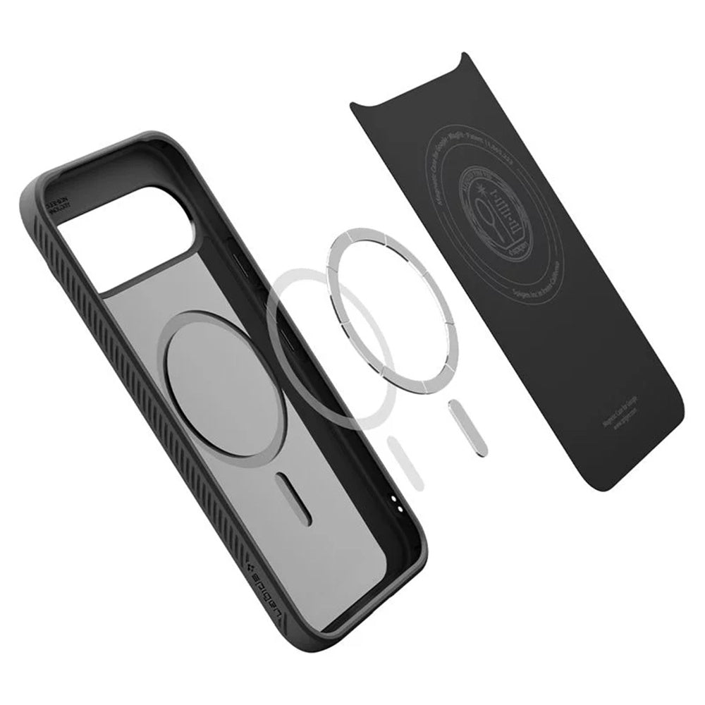 Custodia MagSafe per Google Pixel 10 Pro XL, Spigen, Liquid Air, Nero Opaco ACS09718