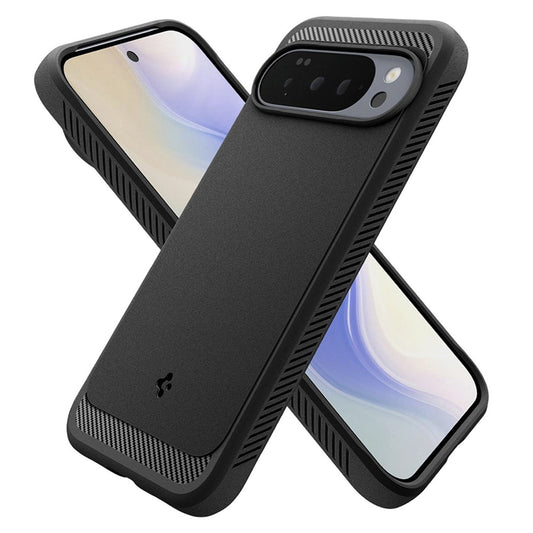 Custodia MagSafe per Google Pixel 10 Pro XL, Spigen, Rugged Armor, Nero Opaco ACS09721