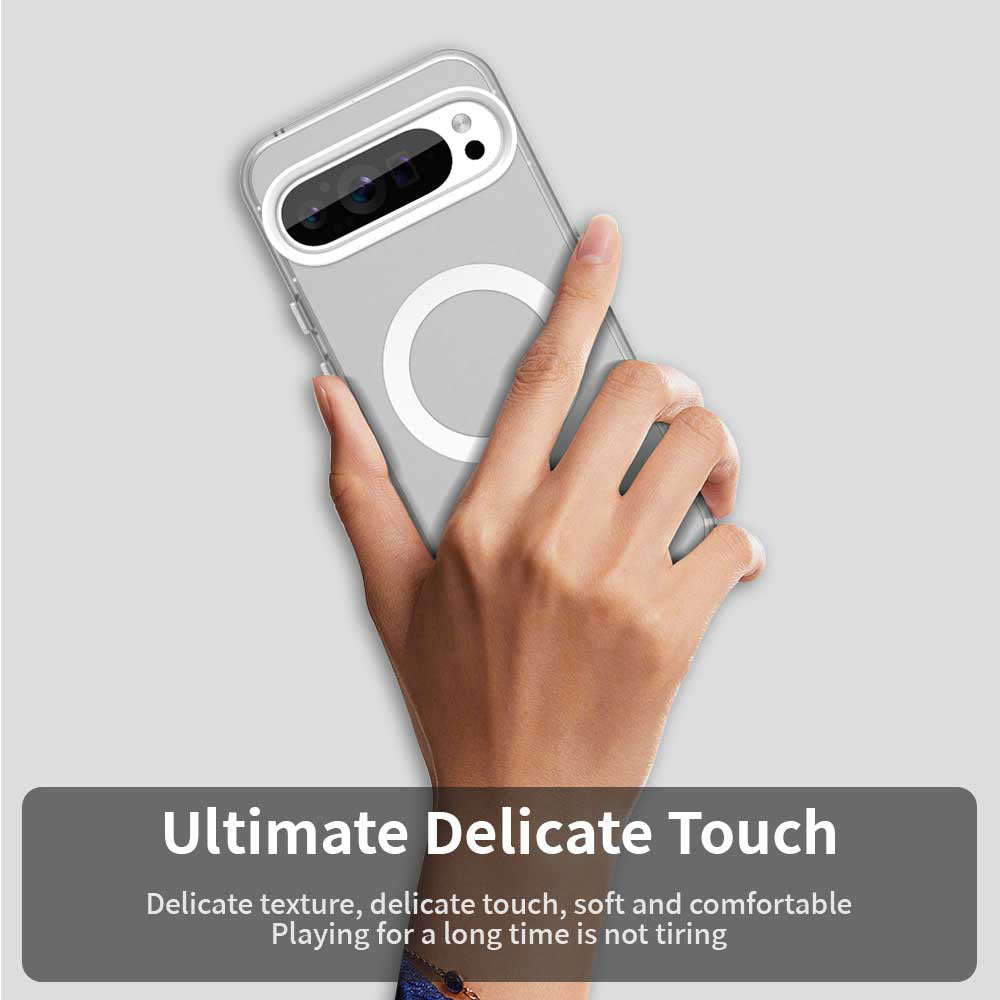 MagSafe Case for Google Pixel 10 Pro XL, Techsuit, CandyCase, White