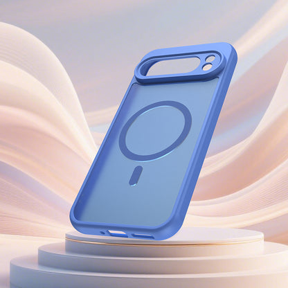 Custodia MagSafe per Google Pixel 10 Pro XL, Techsuit, HaloFrost II, Blu