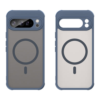 MagSafe Case for Google Pixel 10 Pro XL, Techsuit, HaloFrost II, Navy Blue