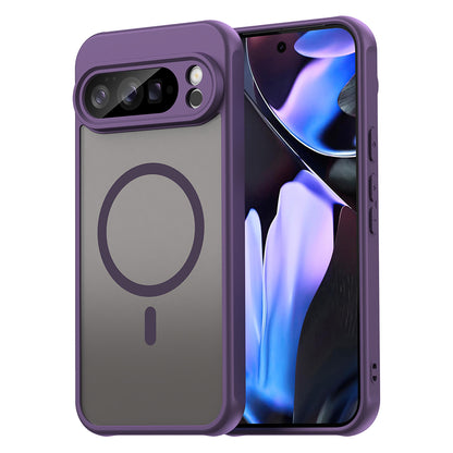 Custodia MagSafe per Google Pixel 10 Pro XL, Techsuit, HaloFrost II, Viola