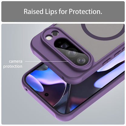 Custodia MagSafe per Google Pixel 10 Pro XL, Techsuit, HaloFrost II, Viola