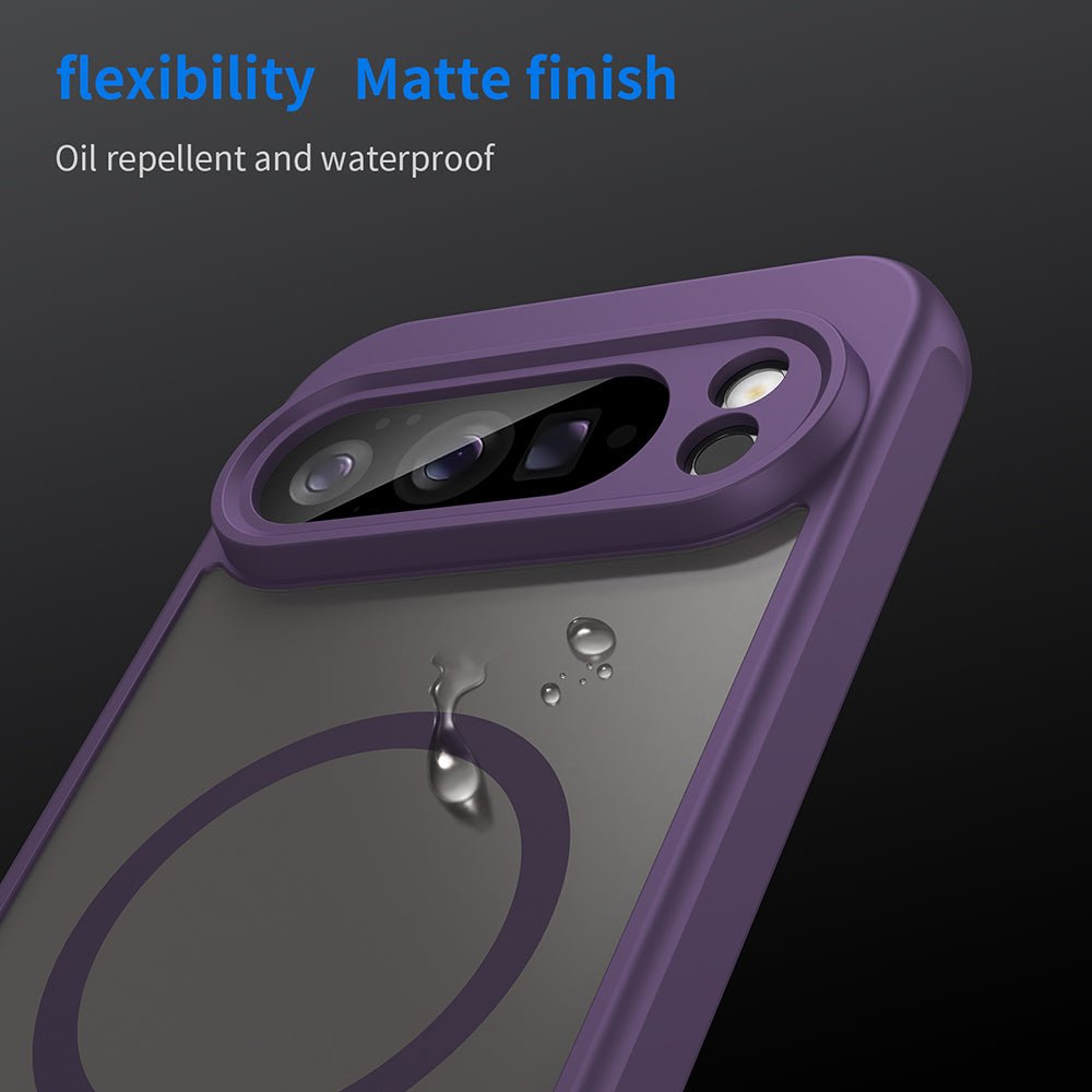 Custodia MagSafe per Google Pixel 10 Pro XL, Techsuit, HaloFrost II, Viola