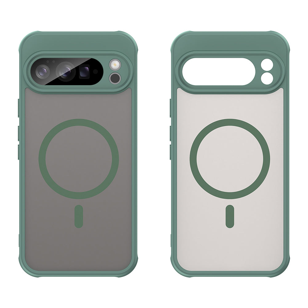 Custodia MagSafe per Google Pixel 10 Pro XL, Techsuit, HaloFrost II, Verde