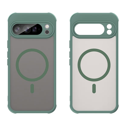 Custodia MagSafe per Google Pixel 10 Pro XL, Techsuit, HaloFrost II, Verde