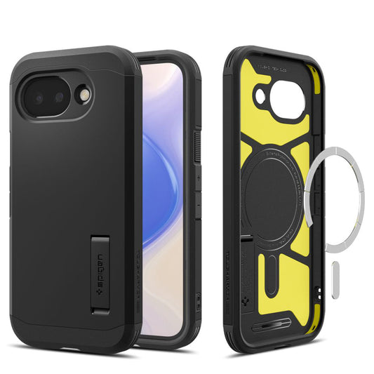 Custodia MagSafe per Google Pixel 10a, Spigen, Tough Armor, Nera ACS11280