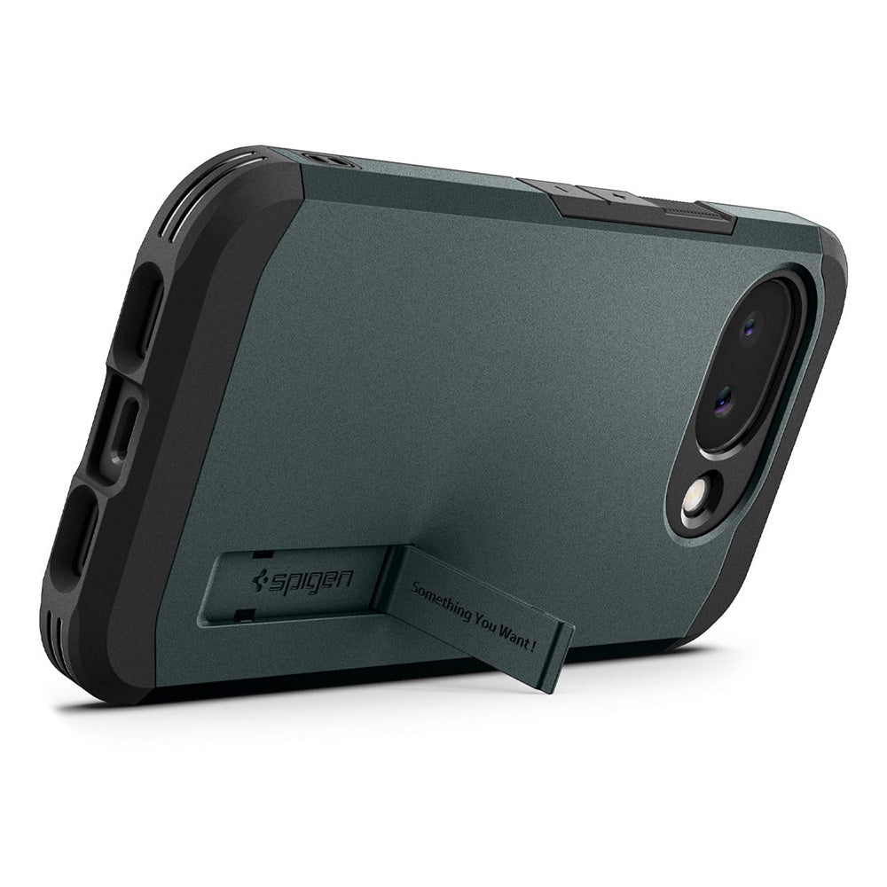 Custodia MagSafe per Google Pixel 10a, Spigen, Tough Armor, Verde ACS11282