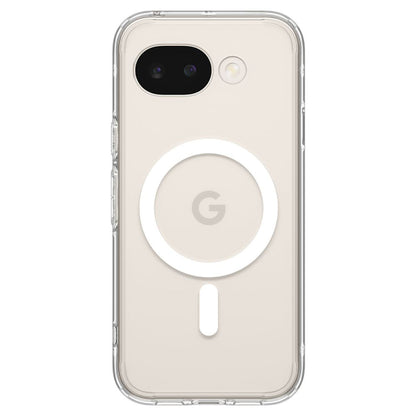 Custodia MagSafe per Google Pixel 10a, Spigen, Ultra Hybrid, Trasparente Bianca ACS11276